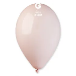 Balões Rosa pastel Shell de 30 cm GEMAR