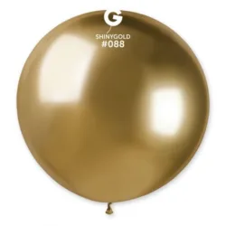 1 Balão Ouro Cromado 80 cm GEMAR