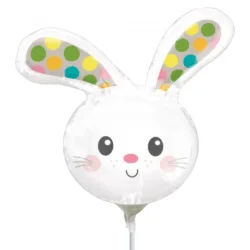 Balão Foil coelho 25cm