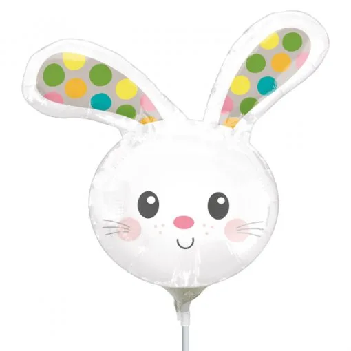 Balão Foil coelho 25cm