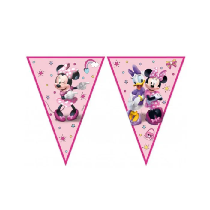 Bandeirola Minnie Rosa