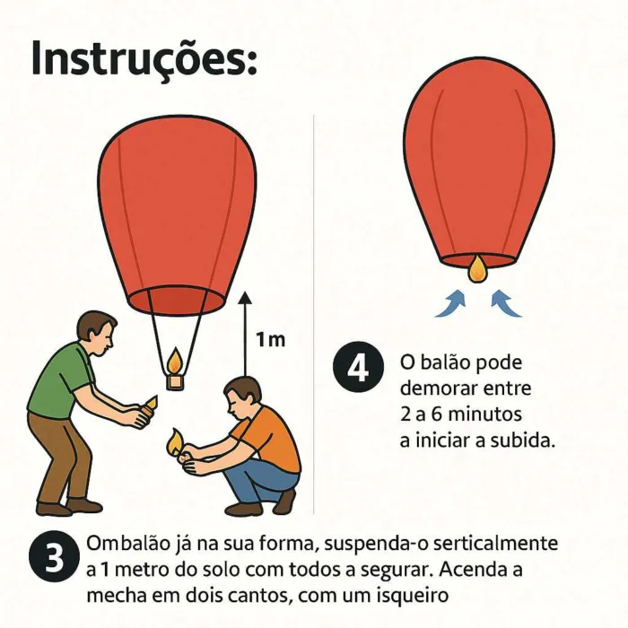10 Balões De São João 90Cm - Cores sortidas - Image 3