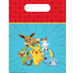 6 Sacos Pokémon para prendas