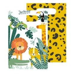 8 Sacos Prenda Selva de papel