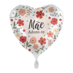 Balão Dia da Mãe Adoro-te Foil 43cm