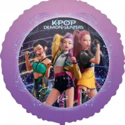 Balão KPop Foil 45cm Demon Hunters