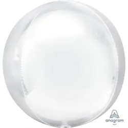 Balão Redondo Branco Orbz