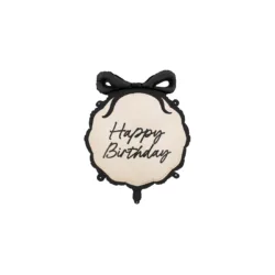 Balão Happy Birthday foil de 45cm