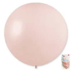 1 Balão Rosa pastel Shell 80 cm GEMAR