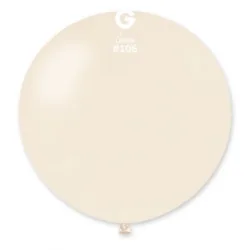 1 Balão cor Linho de 80 cm GEMAR