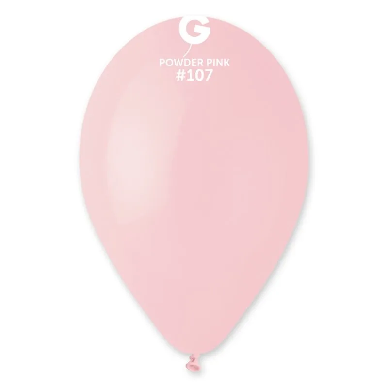 100 Balões Rosa bebé de 30 cm GEMAR - Powder pink 1 100 Balões Rosa bebé de 30 cm GEMAR - Powder pink