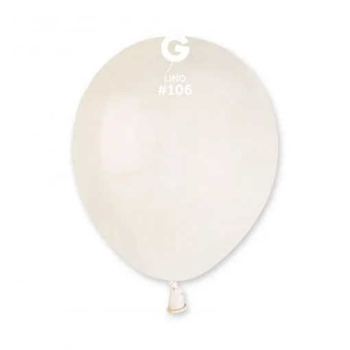 100 Balões Linho de 13 cm GEMAR