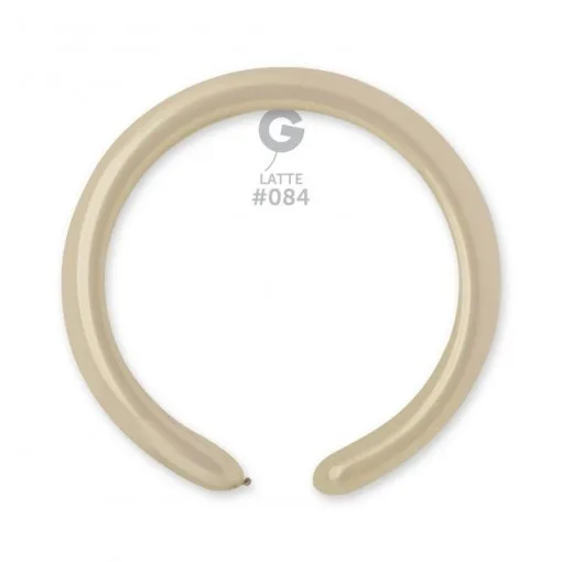 100 Balões Creme Latte de modelar Pastel Standard de 260 Q GEMAR 1 100 Balões Creme Latte de modelar Pastel Standard de 260 Q GEMAR