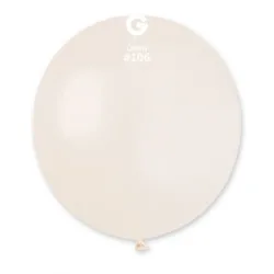 25 Balões Cor Linho de 48 cm GEMAR